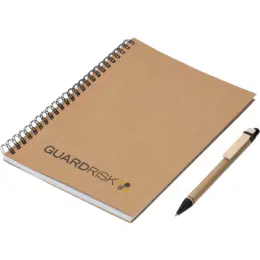 Eco-Logical A5 Notebook & Pen Notebook Branded